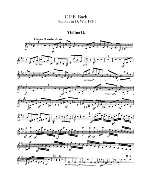 Violins II