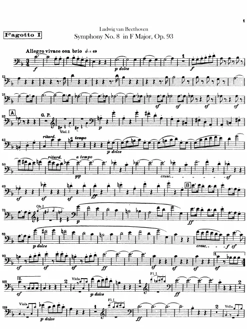Bassoon 1, 2
