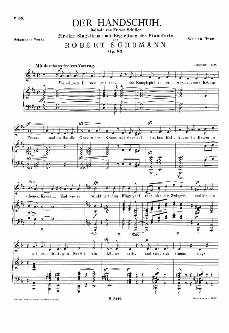 Complete Score (original key) (scan)