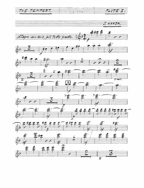 Flute 1, 2