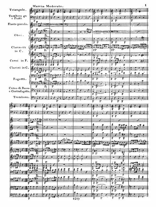 Complete Score (black and white)