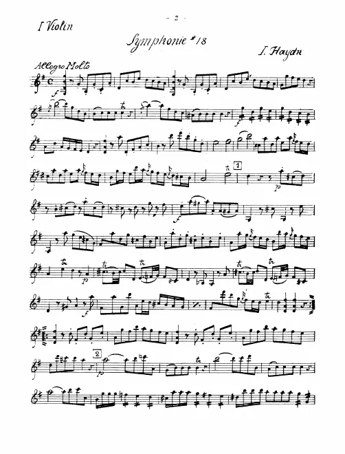 Violins I