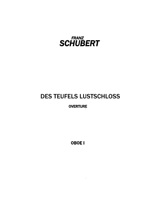 Oboe 1, 2
