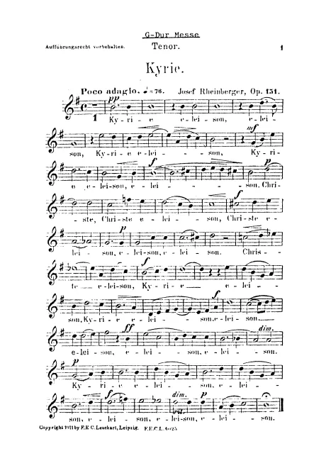 Tenors