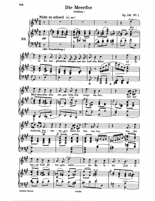 Complete Score (original / high voice)