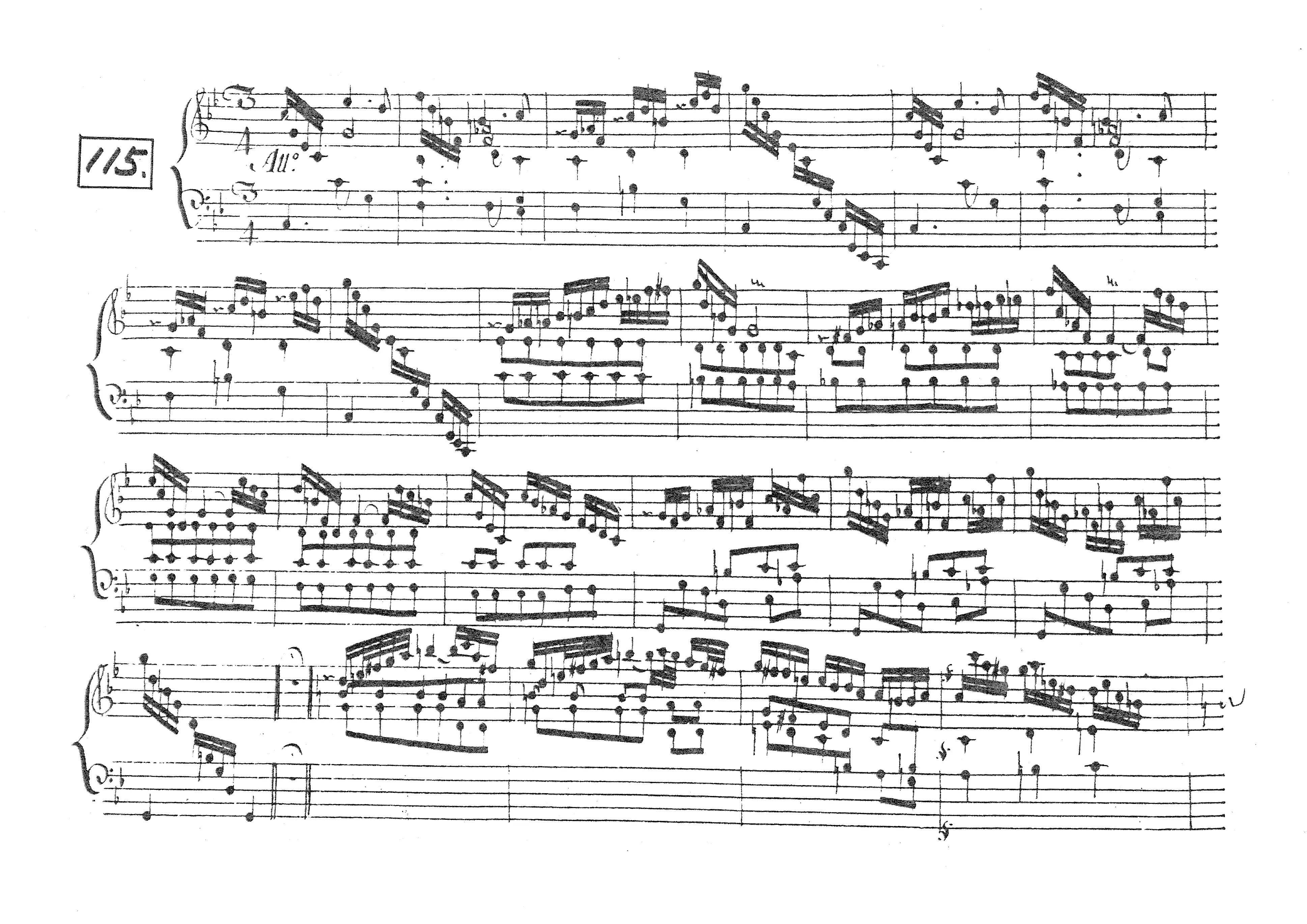 Complete Score (facsimile scan)
