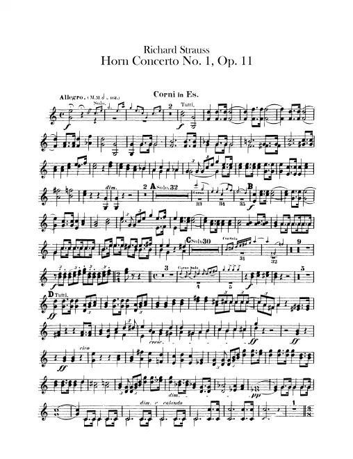 Horn 1/2 (E)