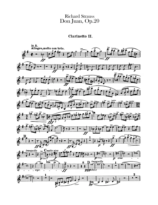 Clarinet 2 (A/B)