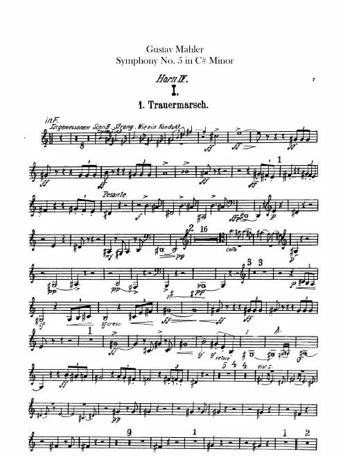Horn 4 (F)