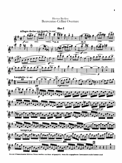 Oboe 1, 2