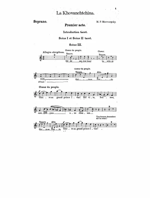 Sopranos (Chorus)