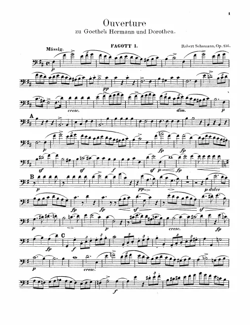 Bassoon 1, 2