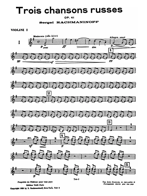 Violins I