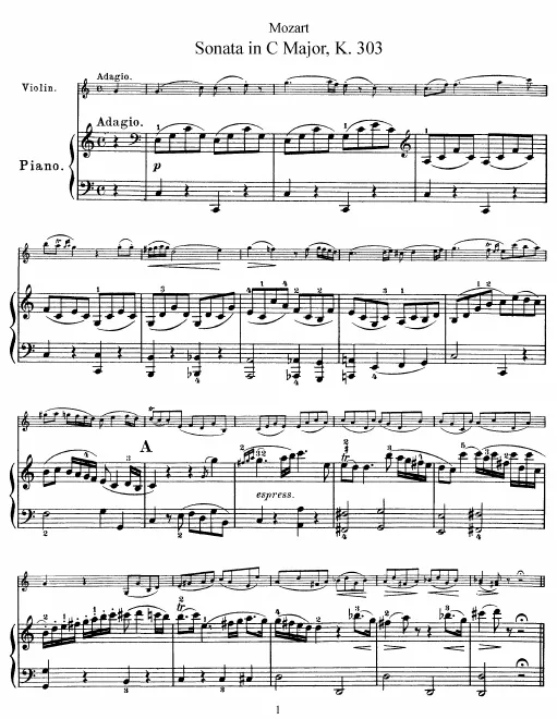 Complete Score and Part