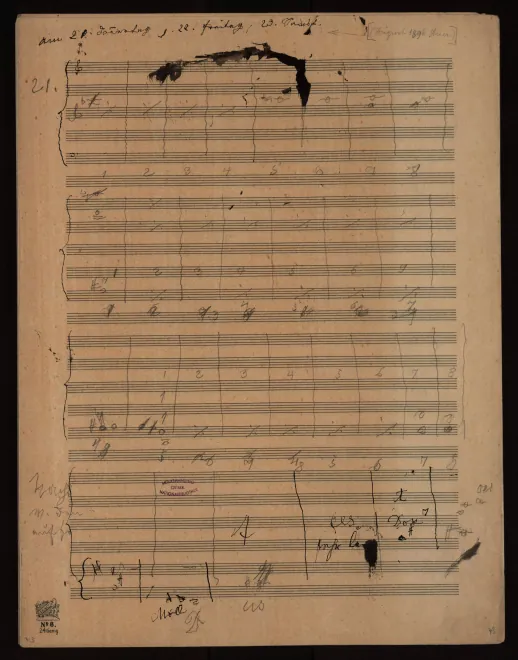 Short Score Sketches (Part 2, Mus.Hs.6085)
