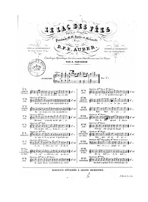 No.9, Duo: "Asile modeste et tranquille" (Act III, No.10)