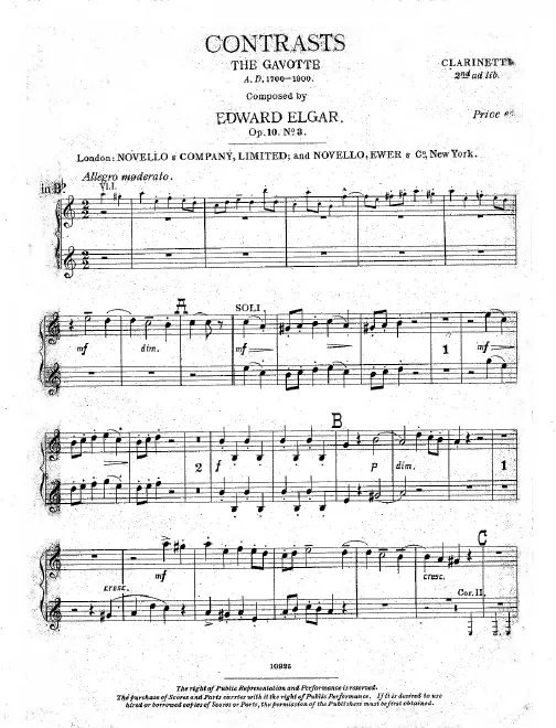 Clarinet 1/2 (B)