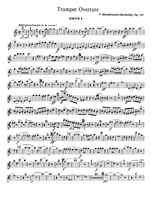 Oboe 1, 2