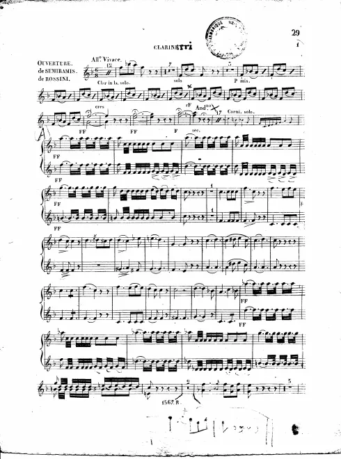 Clarinet 1/2 (A)