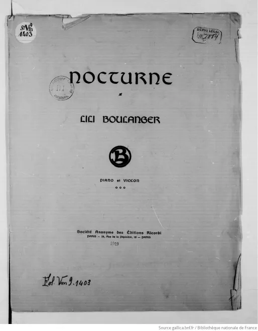 Complete Score and Violin or Flute Part