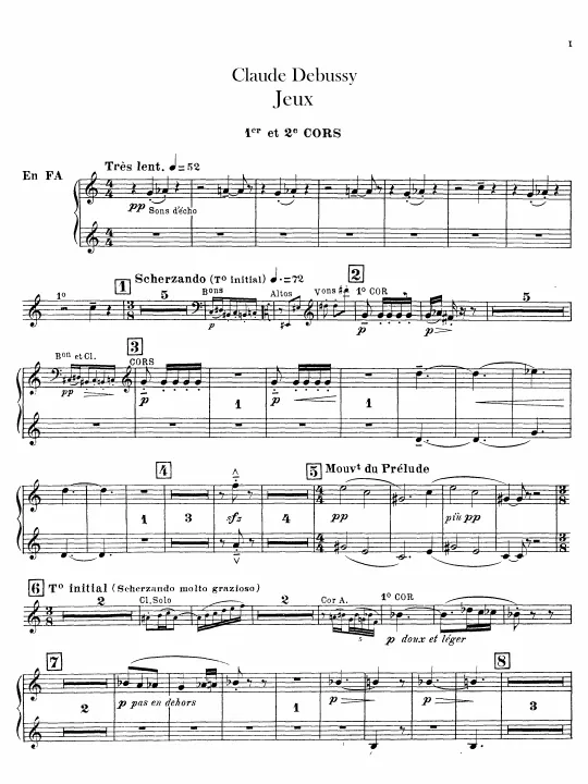 Horn 1/2, 3/4 (F)