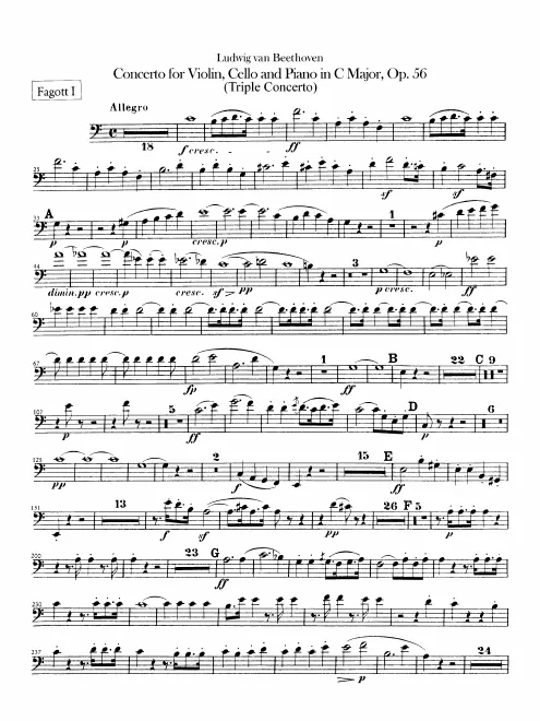 Bassoon 1, 2