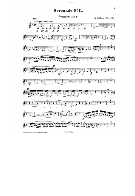 Clarinet 2 (B)