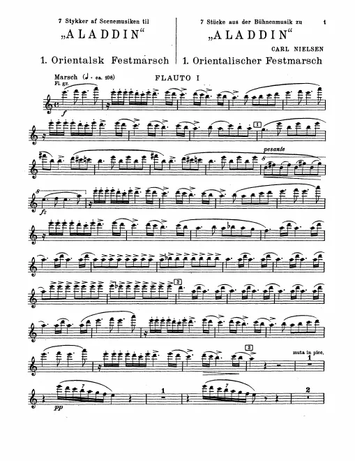 Flute 1/Piccolo, 2/Piccolo
