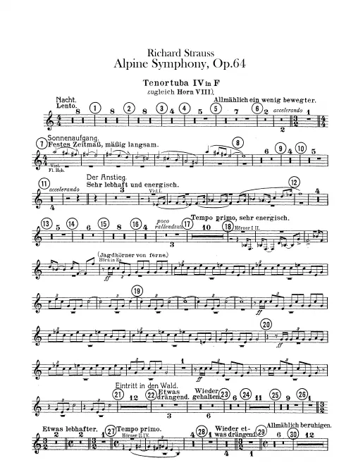 Horn 8 (E/E/F)/Wagner Tuba 4 (F)