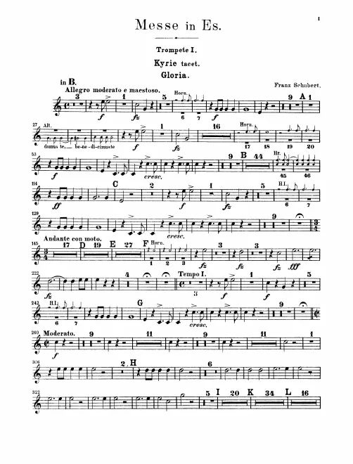Trumpet 1, 2 (E/B)