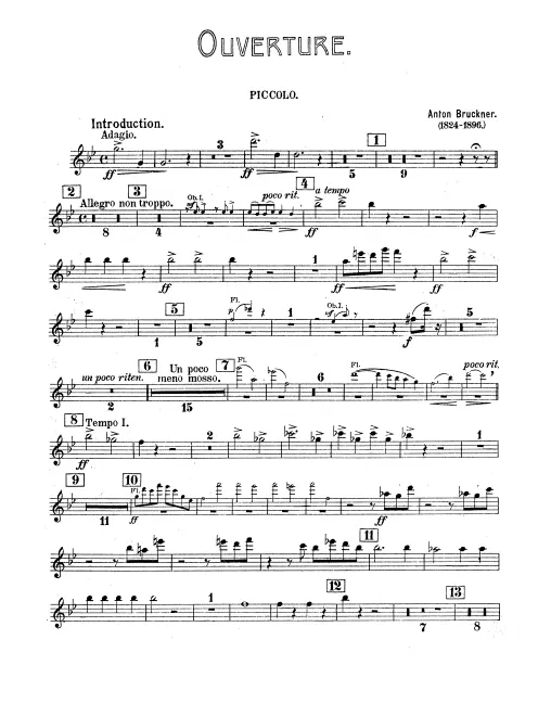 Piccolo, Flute