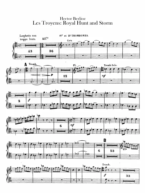 Trombone 1/2, 3, Tuba (or Ophicleïde)