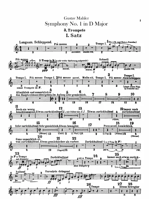 Trumpet 3 (B/F)