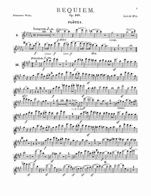 Flute 1, 2