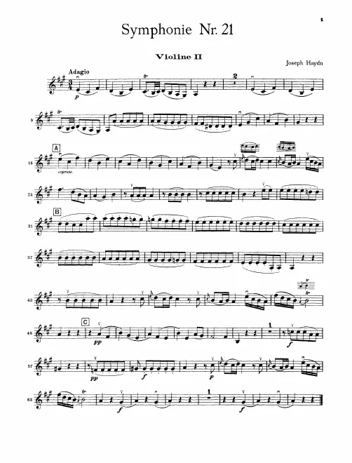 Violins II