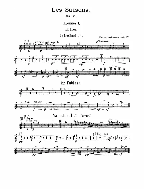 Trumpet 1 (B♭/A)
