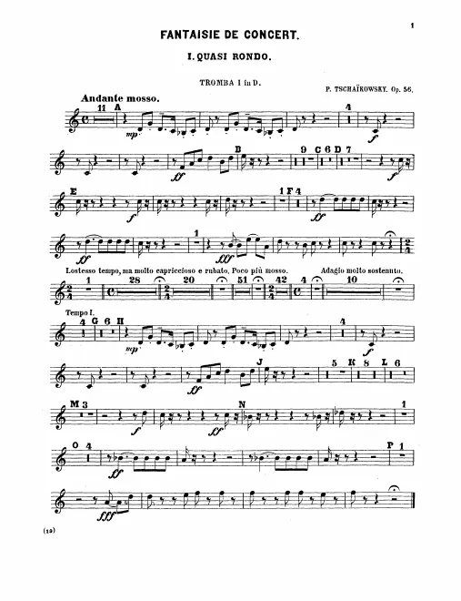 Trumpet 1, 2 (D)