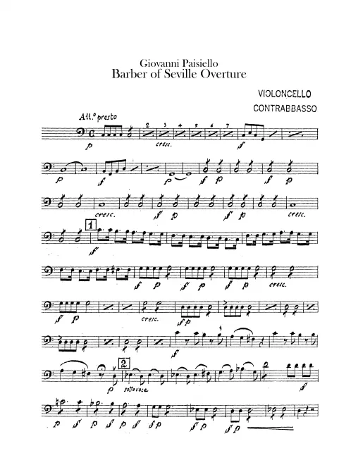 Cellos/Basses