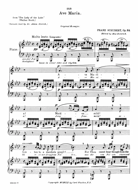 Complete Score (medium voice, in A♭ major)