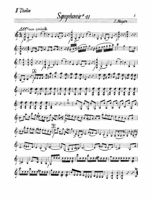 Violins II
