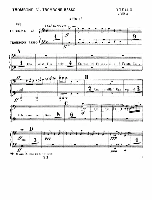 Trombone 3/Bass Trombone (Tuba)