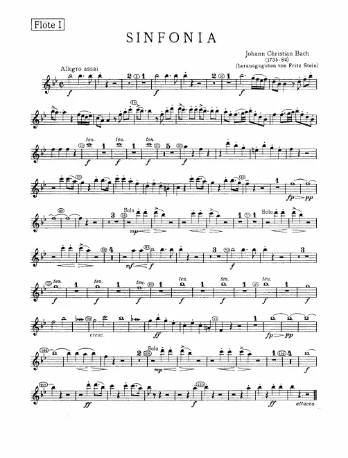 Flute 1, 2