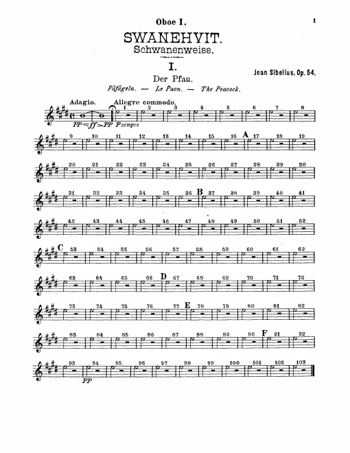 Oboe 1, 2