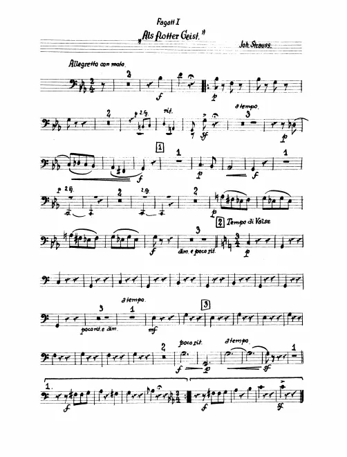 Bassoon 1, 2