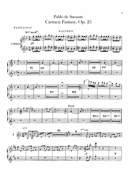 Oboe 1, 2