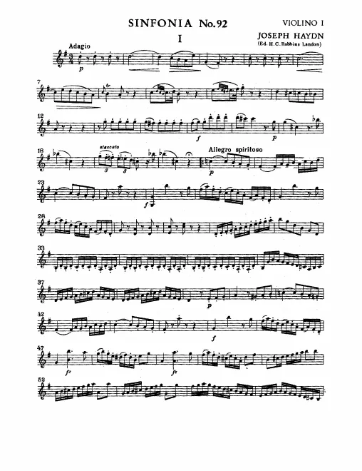 Violins I