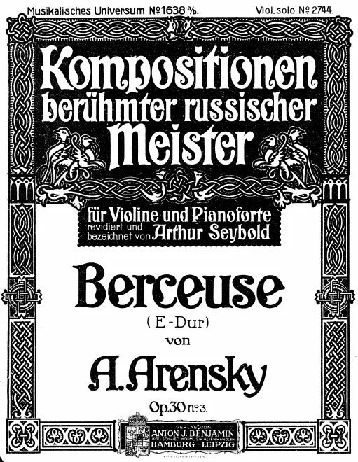 Complete Score and Violin Part