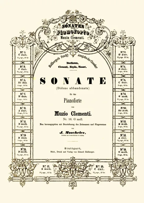 Sonata No.3 in G minor (Monochrome)