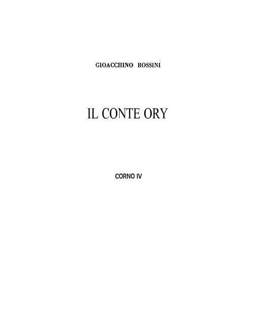Horn 4 (D)