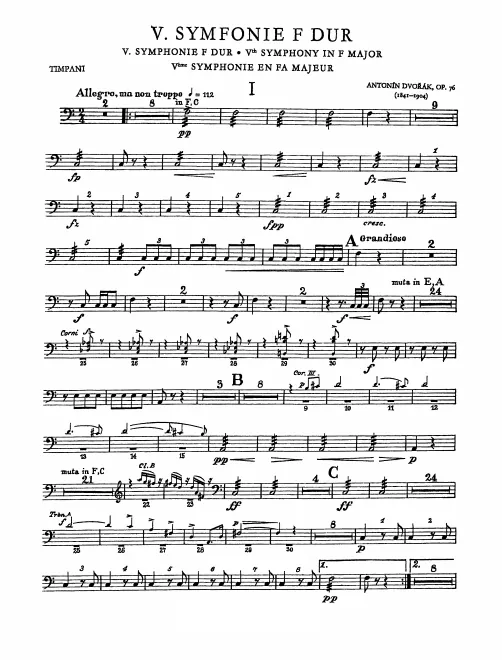 Timpani, Triangle